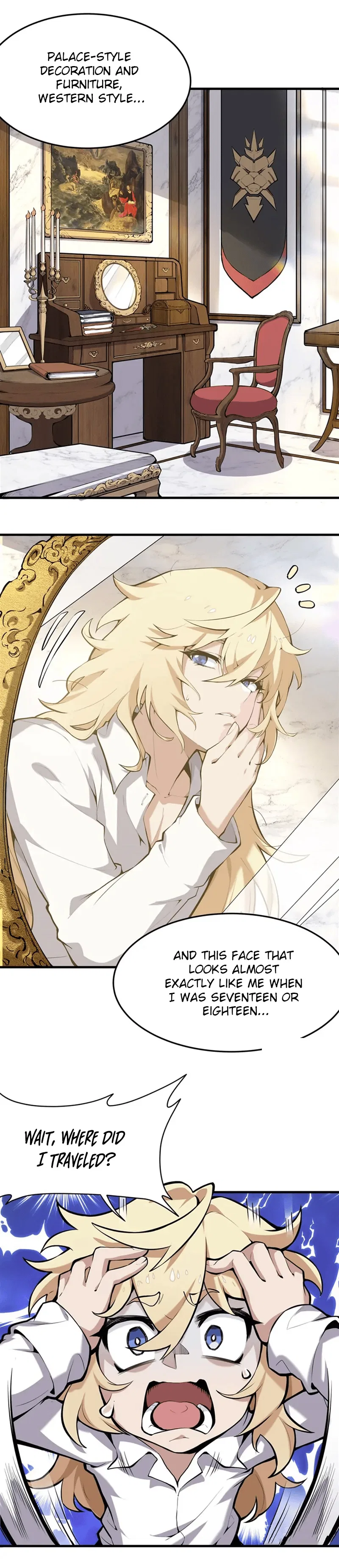 The Yellow-haired Villain in Female Main Character’s Novel wants Happiness Chapter 1 – Page 6