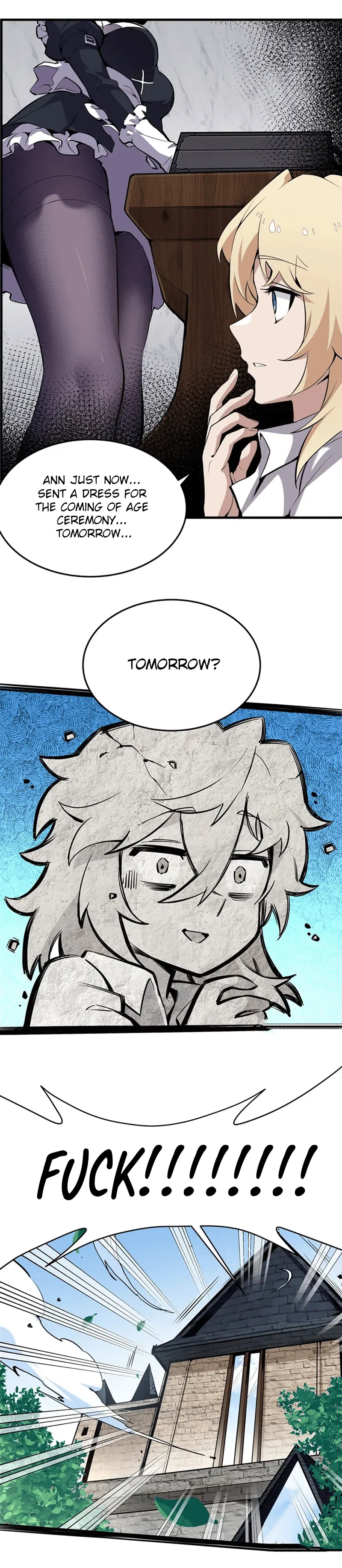 The Yellow-haired Villain in Female Main Character’s Novel wants Happiness Chapter 1 – Page 46