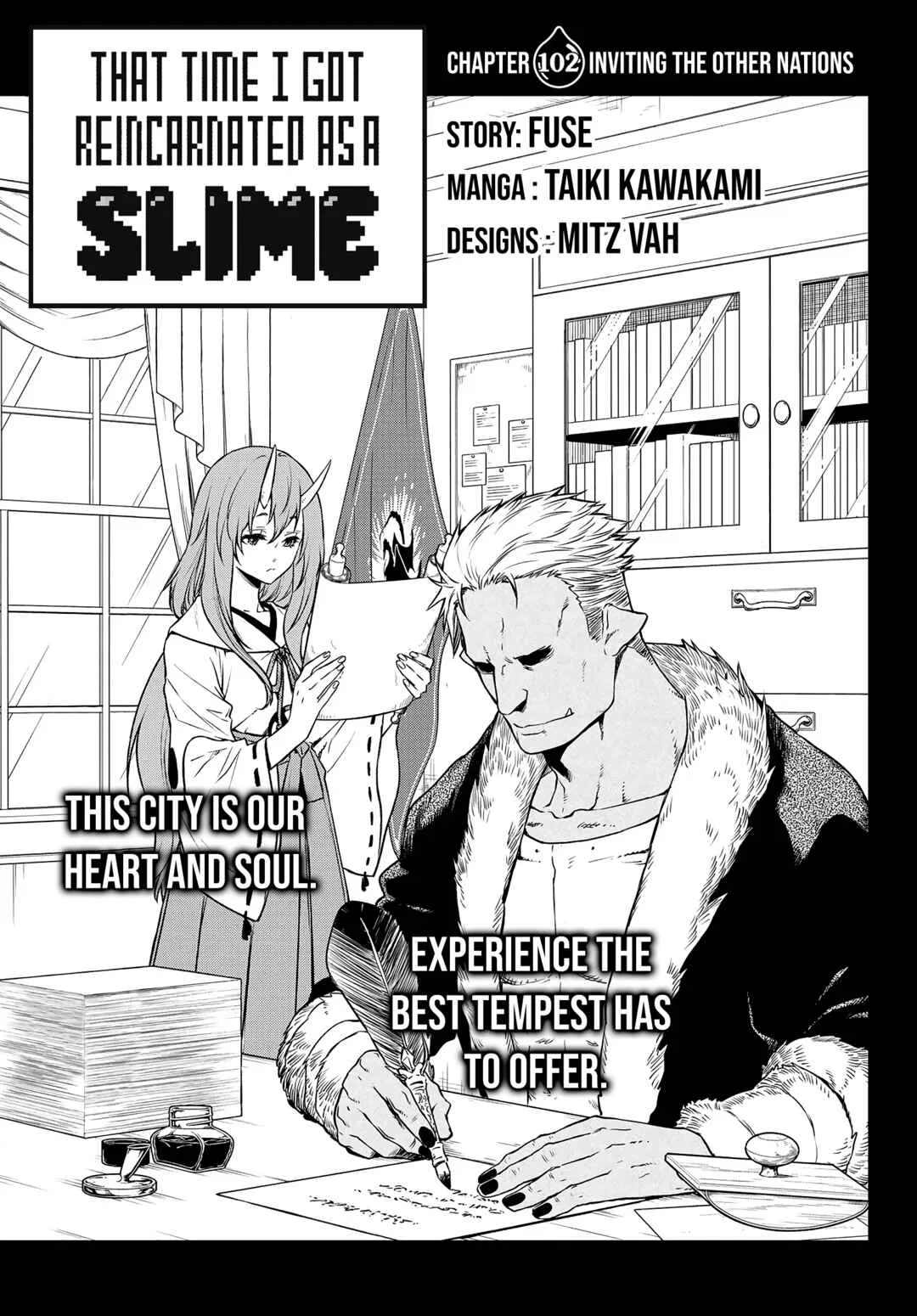 Tensei Shitara Slime Datta Ken Chapter 102 – Page 1