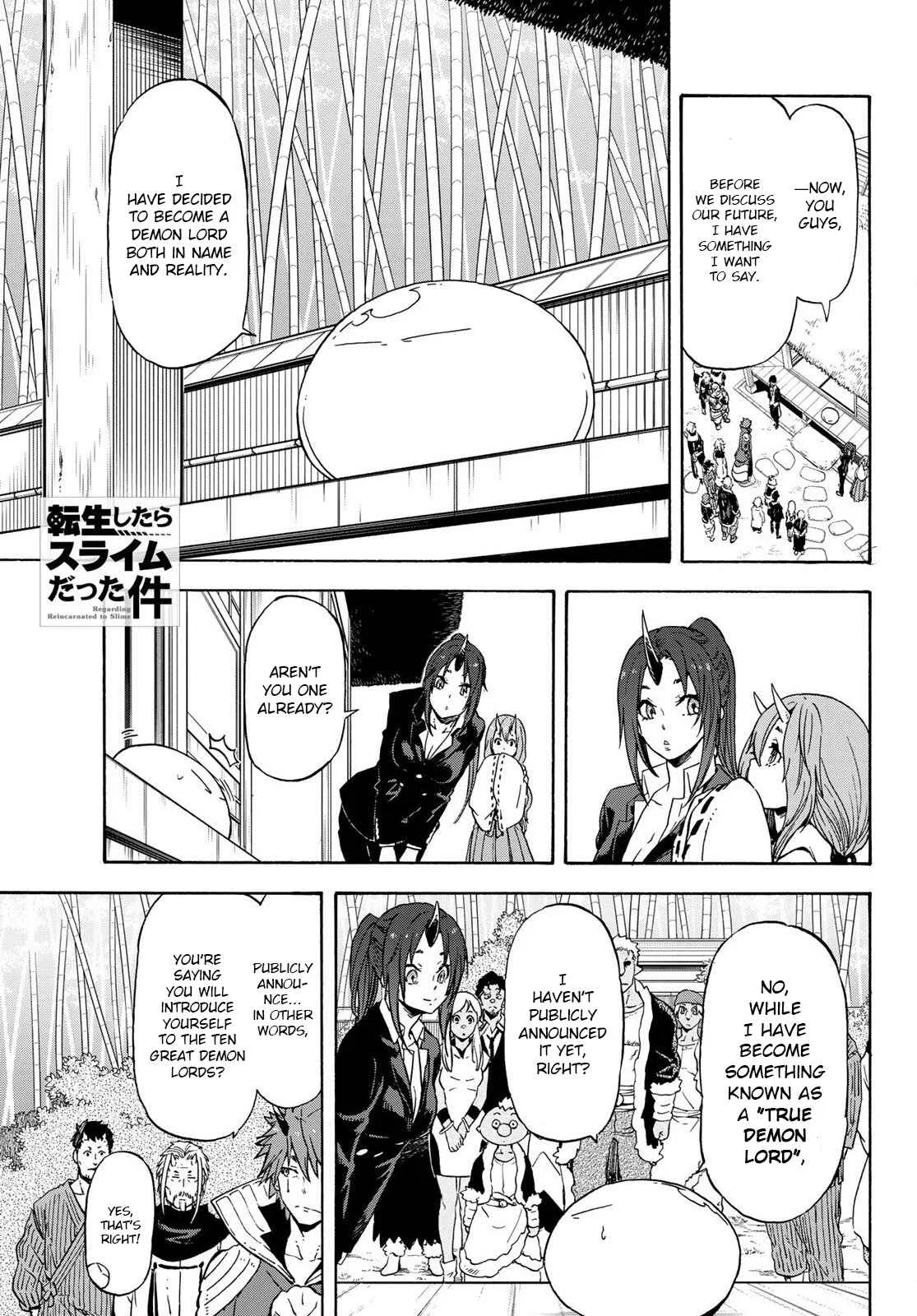 Tensei Shitara Slime Datta Ken Chapter 71 – Page 1