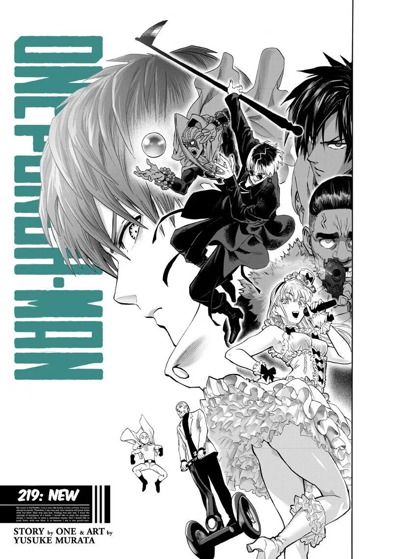 Onepunch-Man Chapter 219 – Page 1