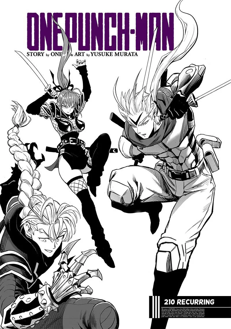 Onepunch-Man Chapter 210 – Page 1
