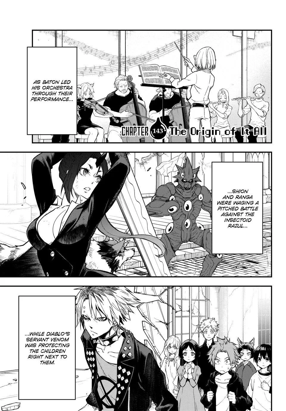 Tensei Shitara Slime Datta Ken Chapter 143 – Page 1