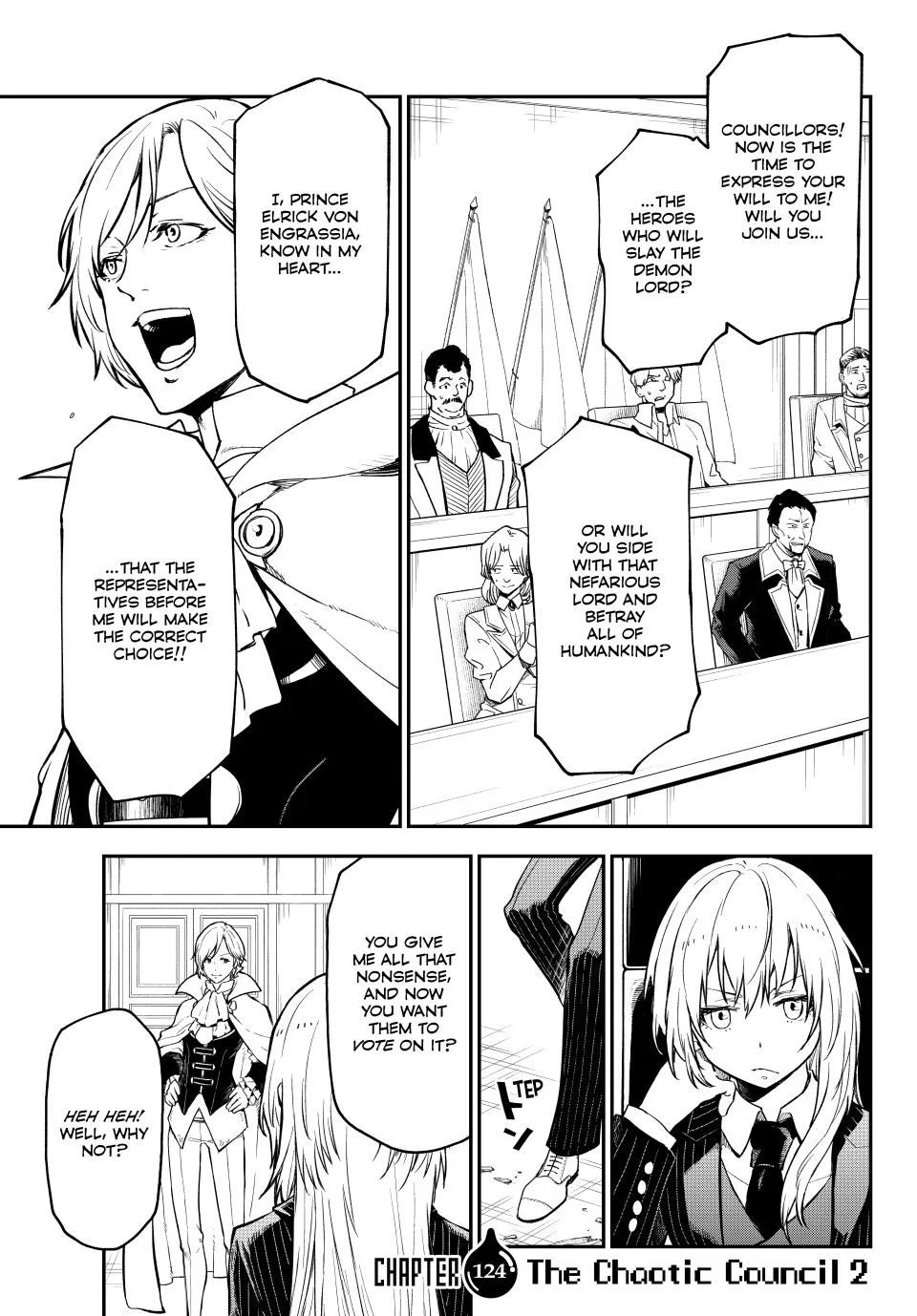 Tensei Shitara Slime Datta Ken Chapter 124 – Page 1