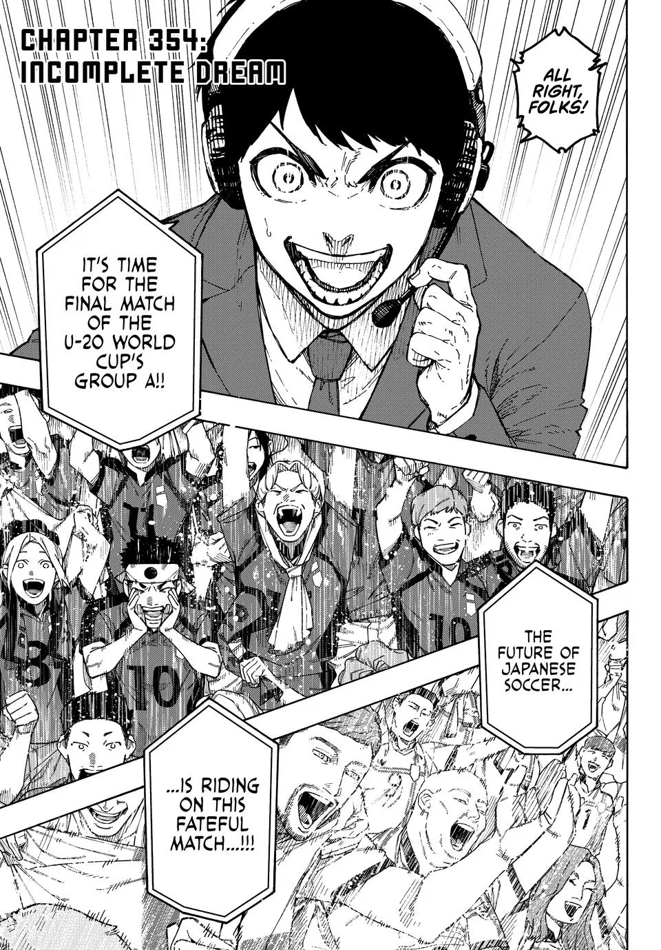 Blue Lock Chapter 354 – Page 1