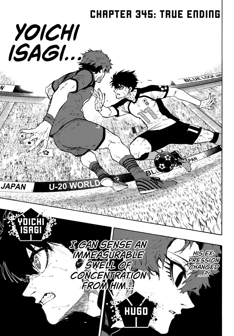 Blue Lock Chapter 345 – Page 1