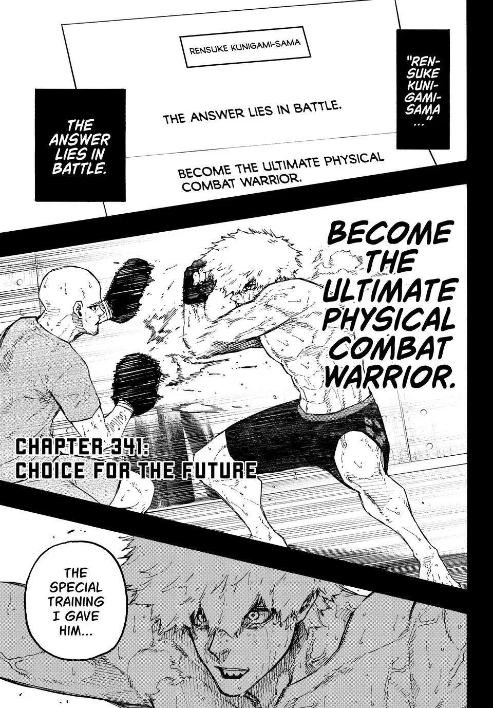 Blue Lock Chapter 341 – Page 1