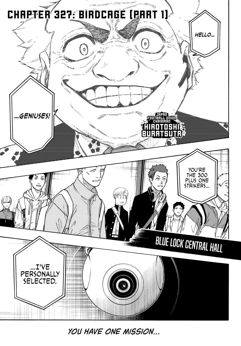 Blue Lock Chapter 327 – Page 1
