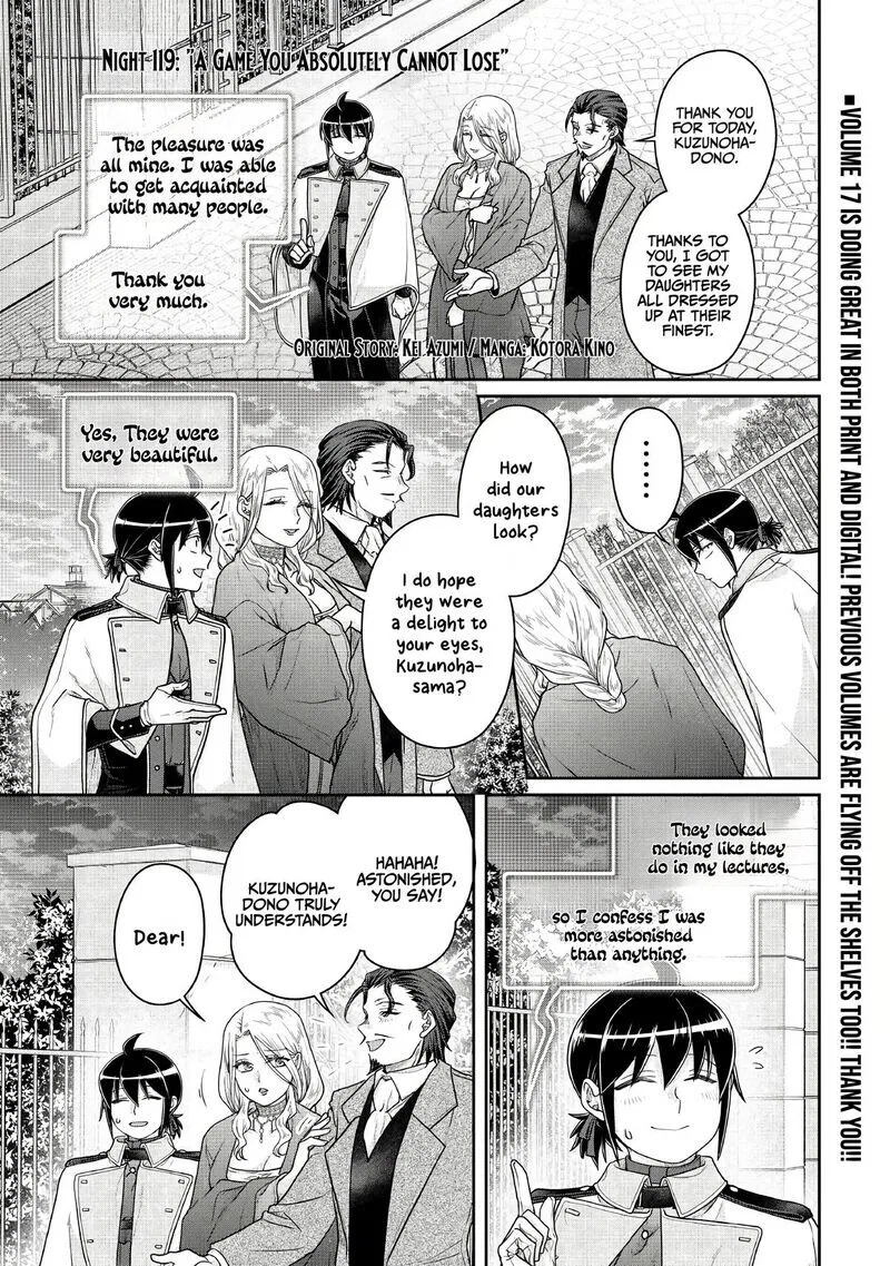 Tsuki ga Michibiku Isekai Douchuu Chapter 119 – Page 1