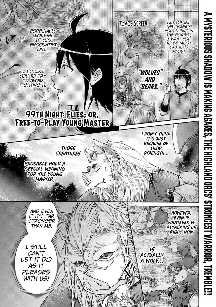 Tsuki ga Michibiku Isekai Douchuu Chapter 99 – Page 1