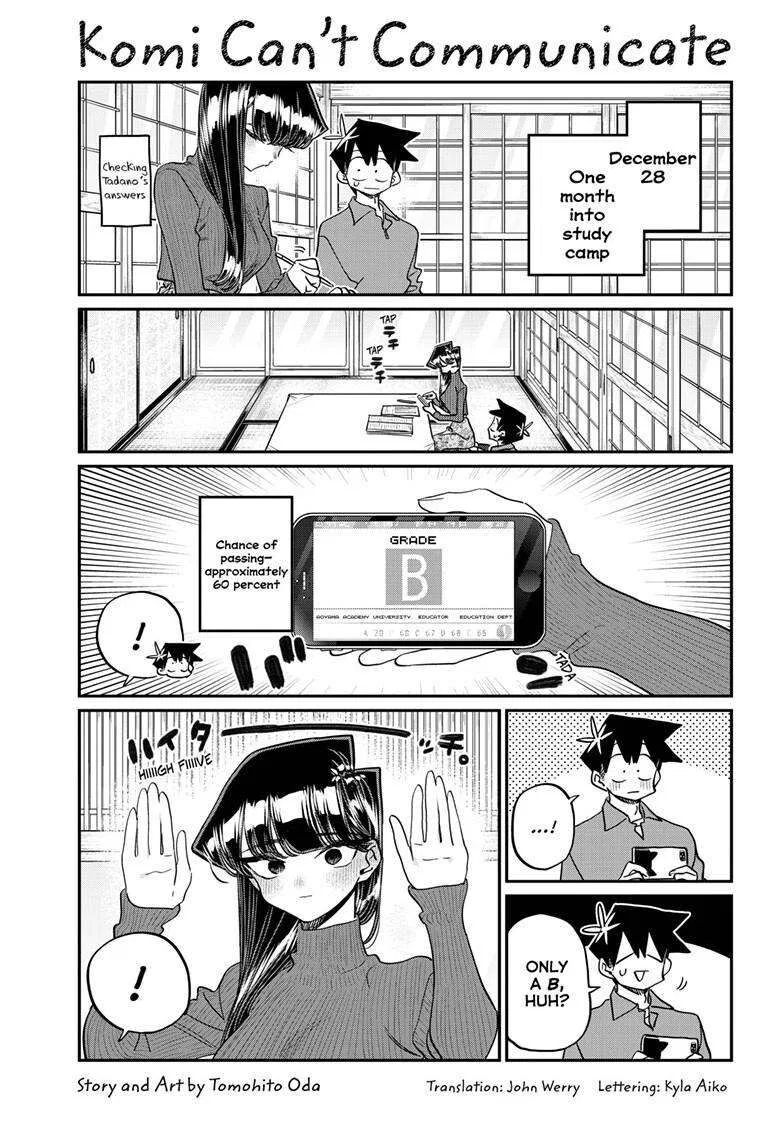 Komi-san wa Komyushou Desu. Chapter 480 – Page 1
