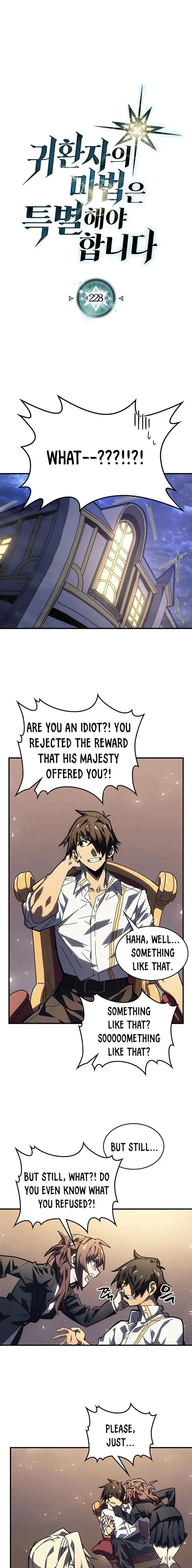 A Returner’s Magic Should be Special Chapter 228 – Page 1