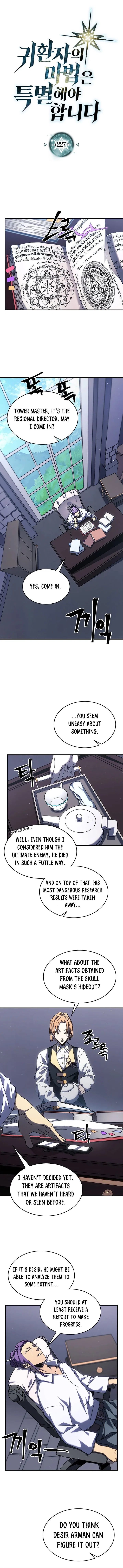 A Returner’s Magic Should be Special Chapter 227 – Page 1