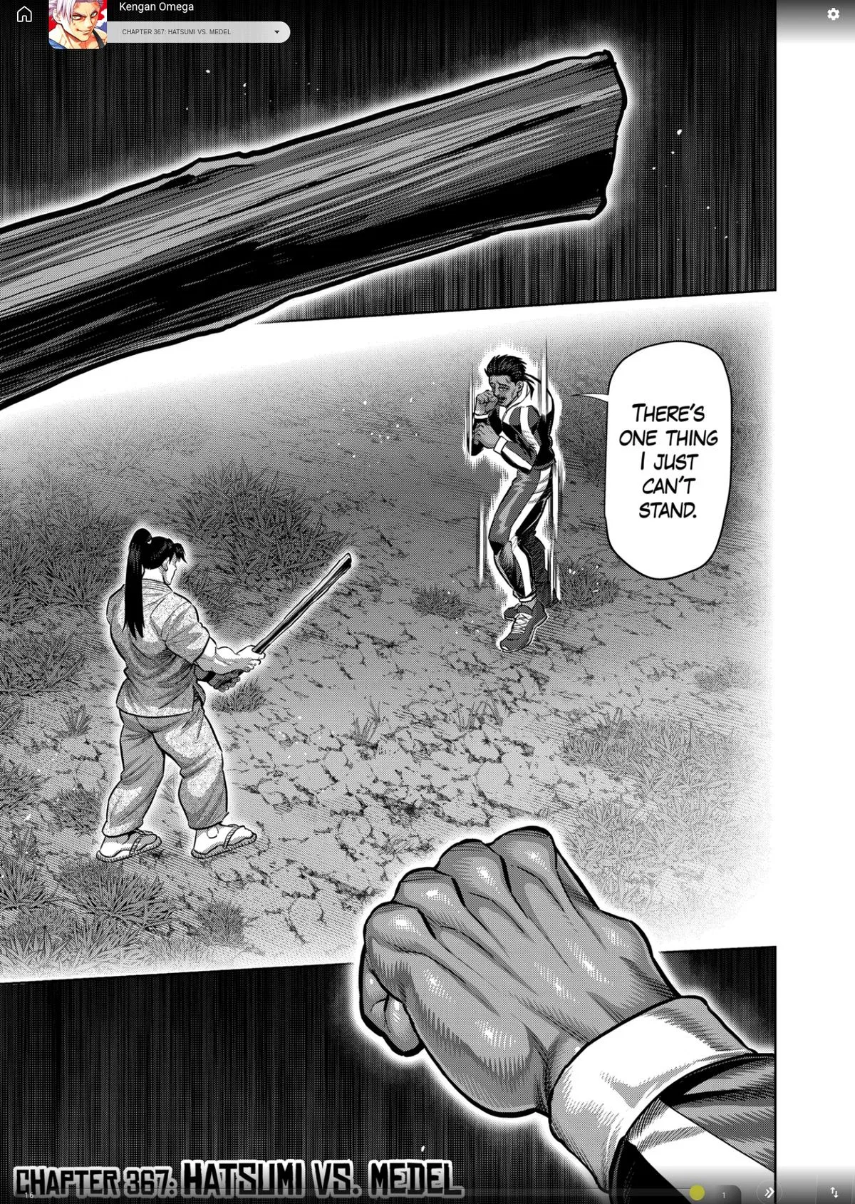 Kengan Omega Chapter 367 – Page 1