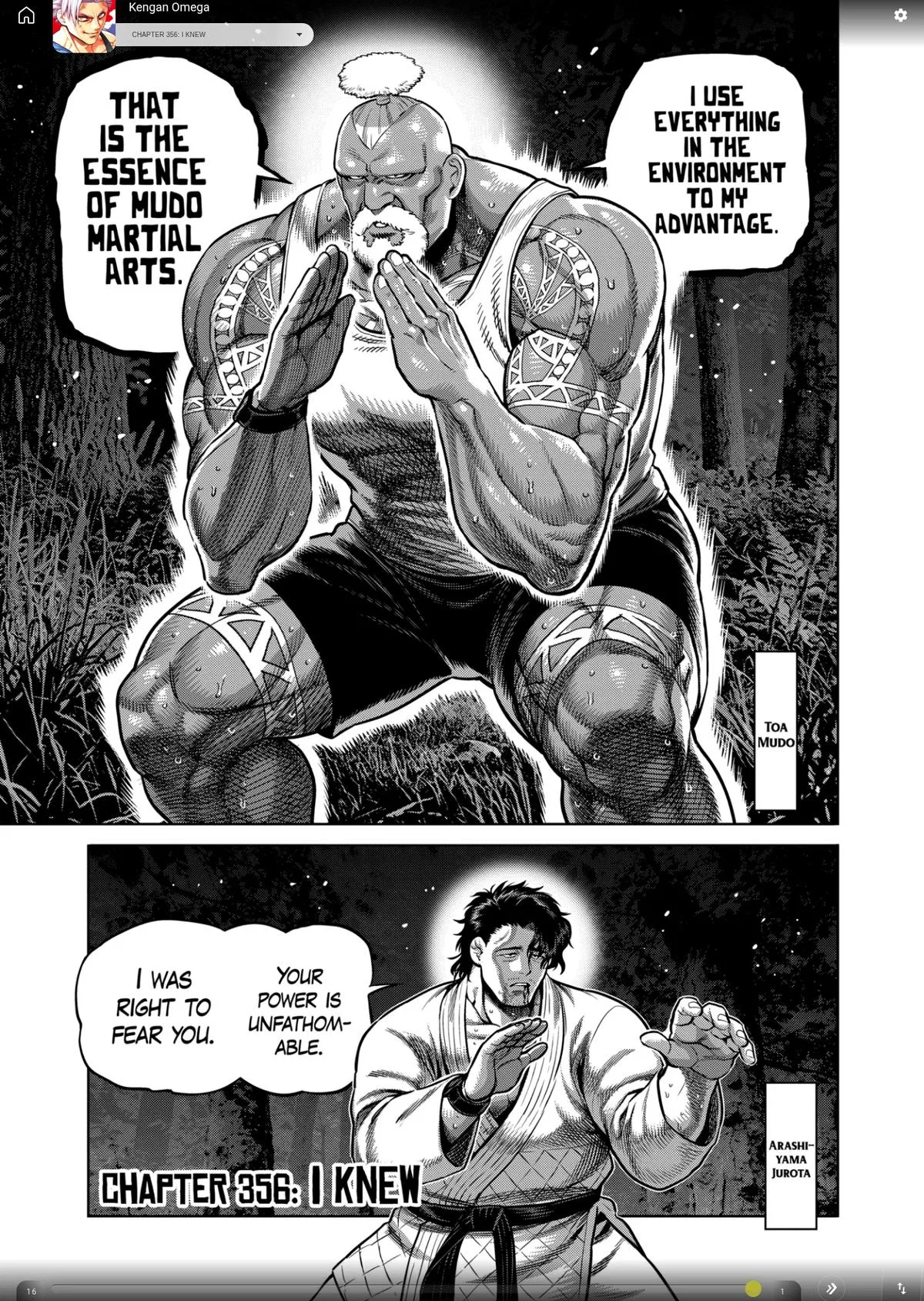 Kengan Omega Chapter 356 – Page 1
