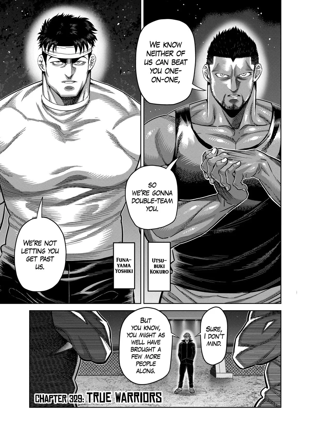 Kengan Omega Chapter 329 – Page 1