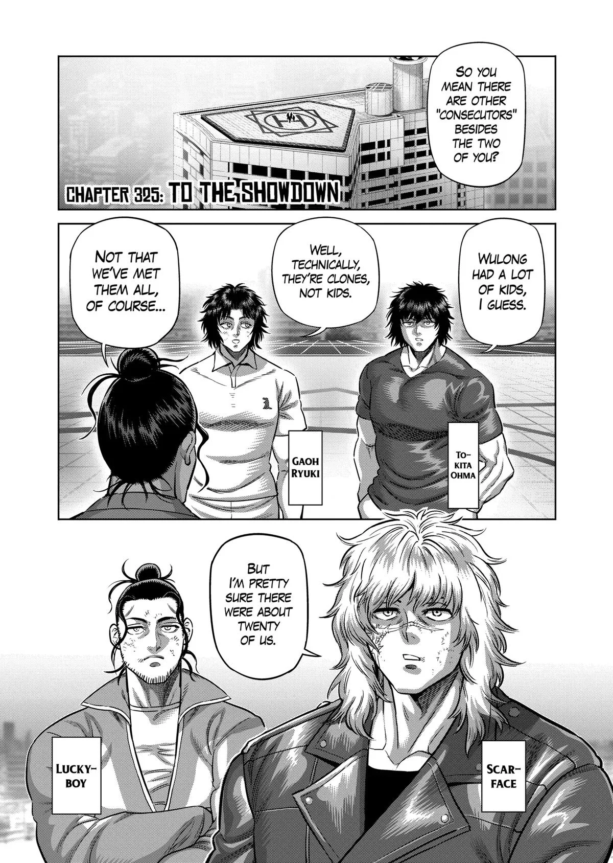 Kengan Omega Chapter 325 – Page 1