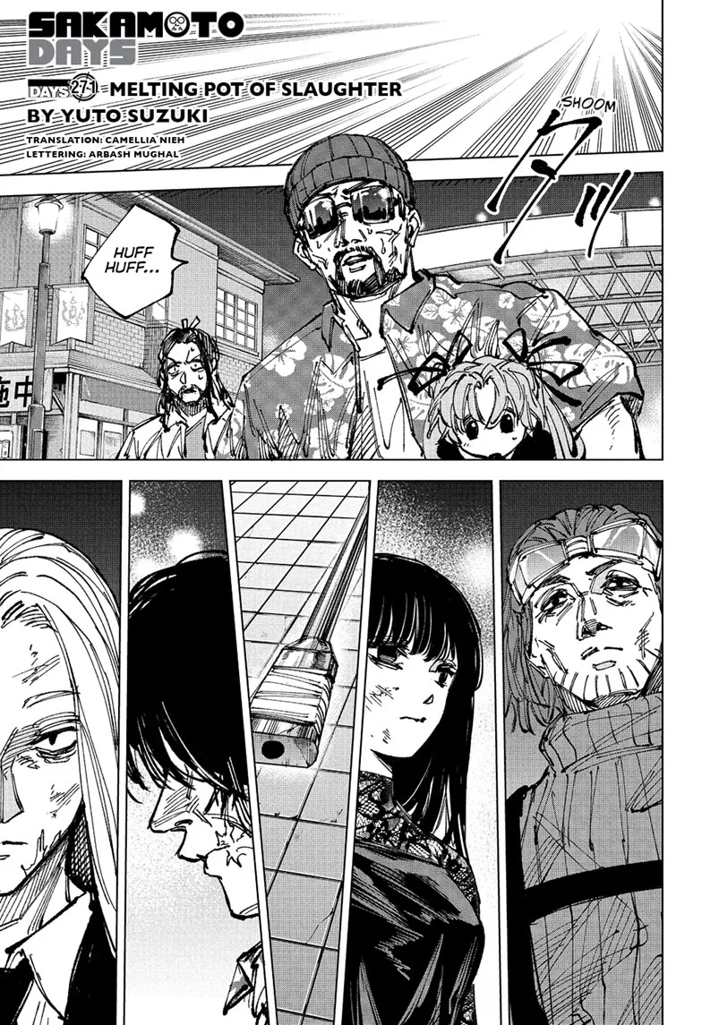 Sakamoto Days Chapter 271 – Page 1