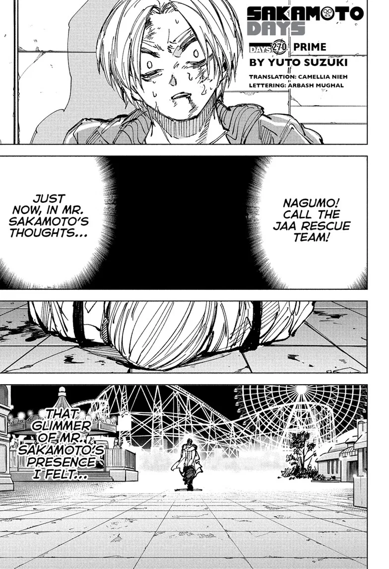 Sakamoto Days Chapter 270 – Page 1