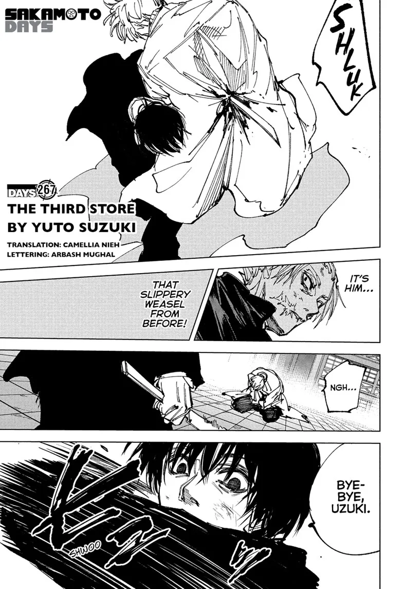 Sakamoto Days Chapter 267 – Page 1