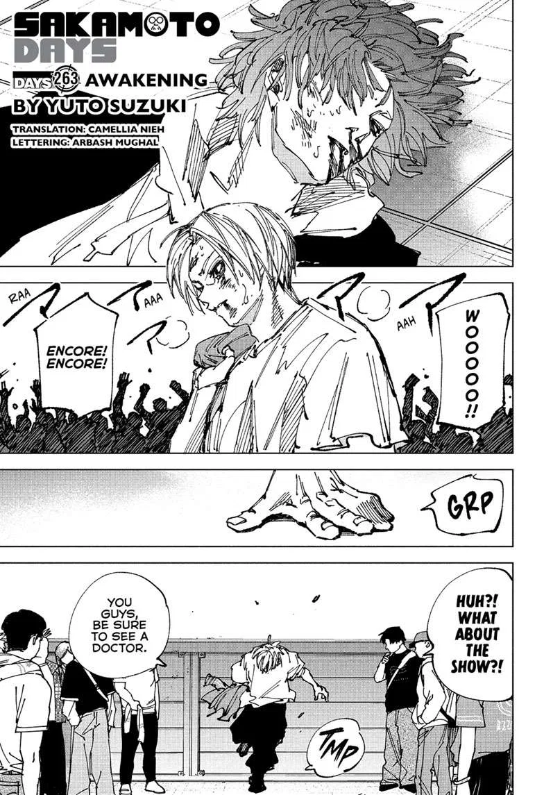 Sakamoto Days Chapter 263 – Page 1