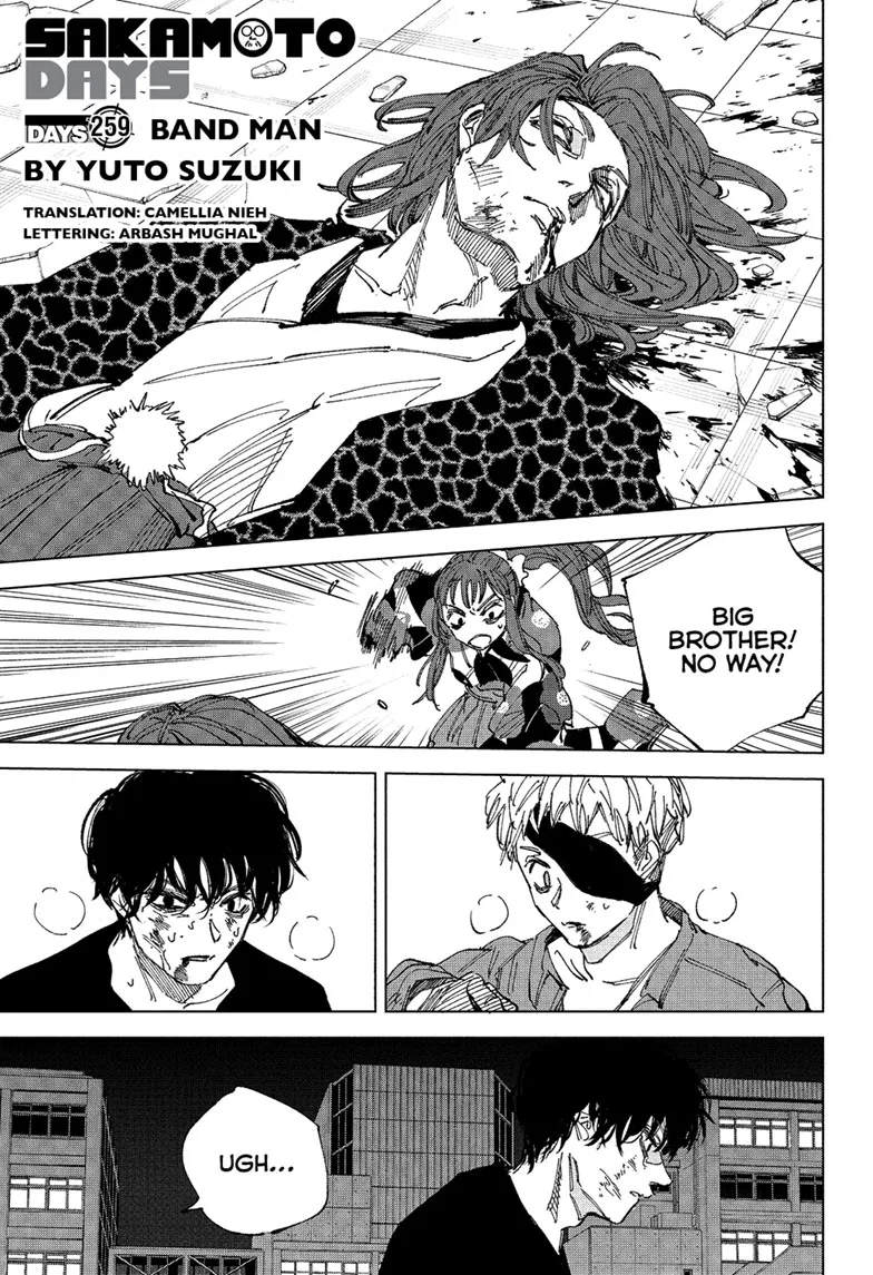 Sakamoto Days Chapter 259 – Page 1