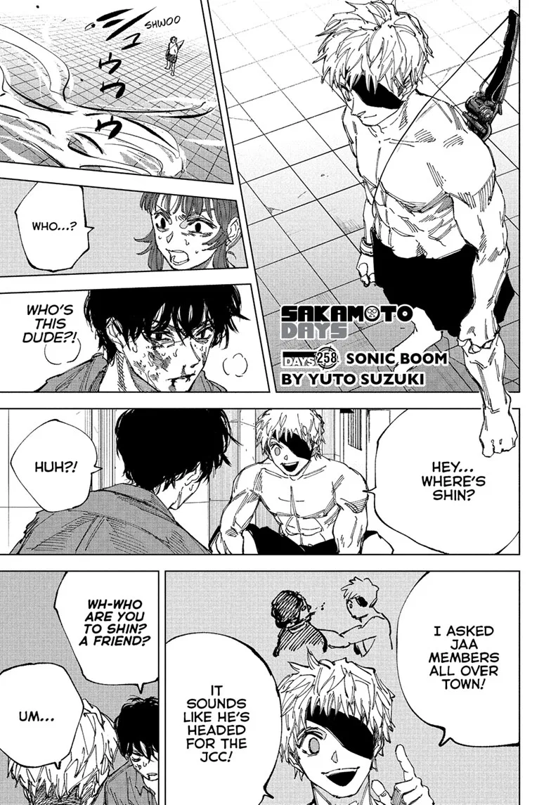 Sakamoto Days Chapter 258 – Page 1