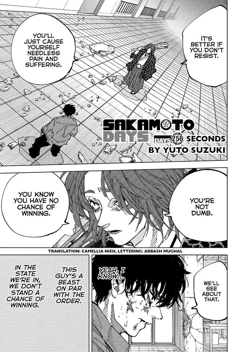 Sakamoto Days Chapter 256 – Page 1