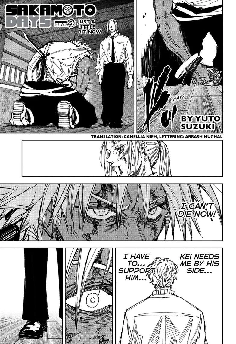 Sakamoto Days Chapter 255 – Page 1