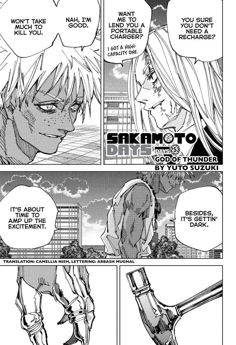 Sakamoto Days Chapter 253 – Page 1