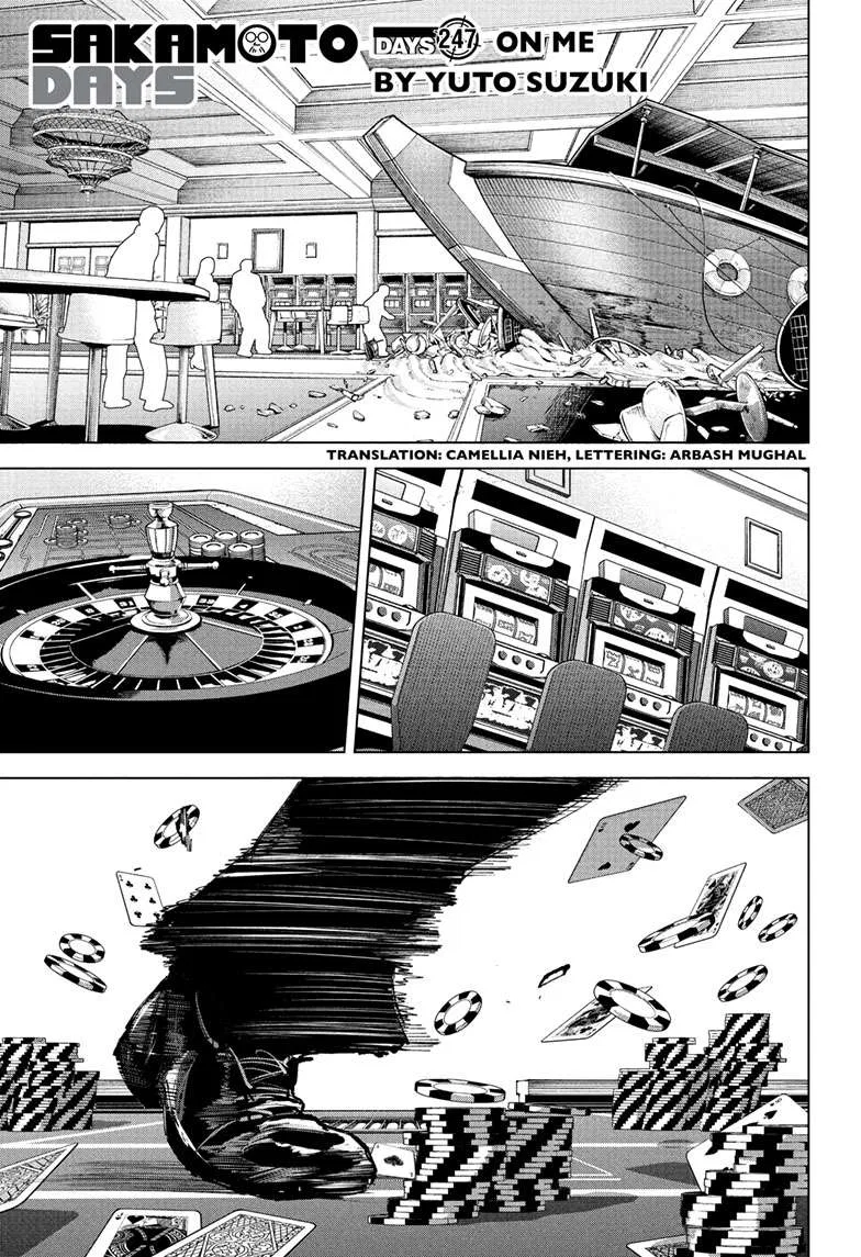 Sakamoto Days Chapter 247 – Page 1
