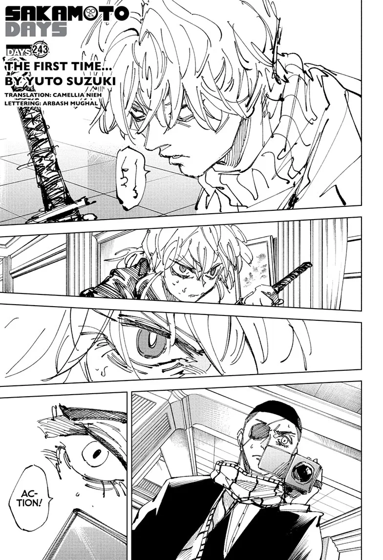 Sakamoto Days Chapter 243 – Page 1