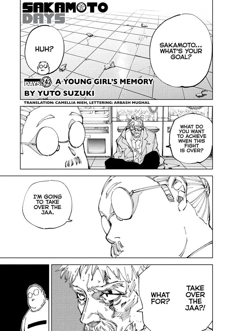 Sakamoto Days Chapter 242 – Page 1