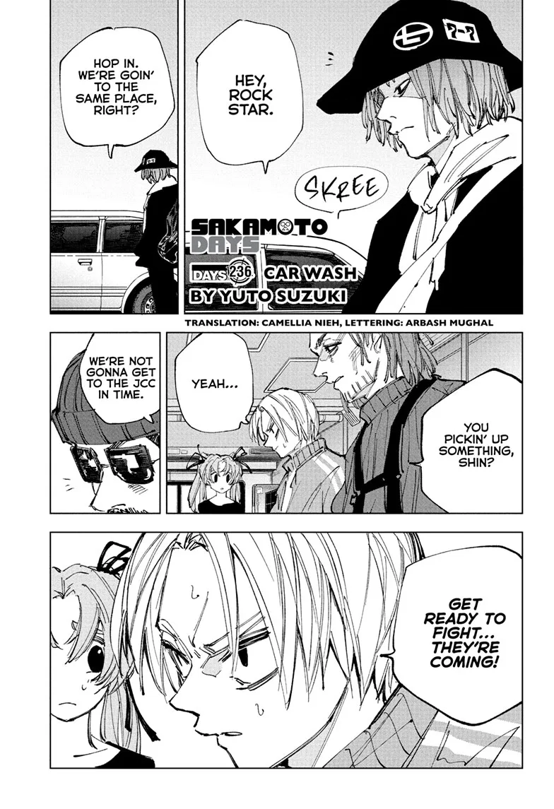 Sakamoto Days Chapter 236 – Page 1