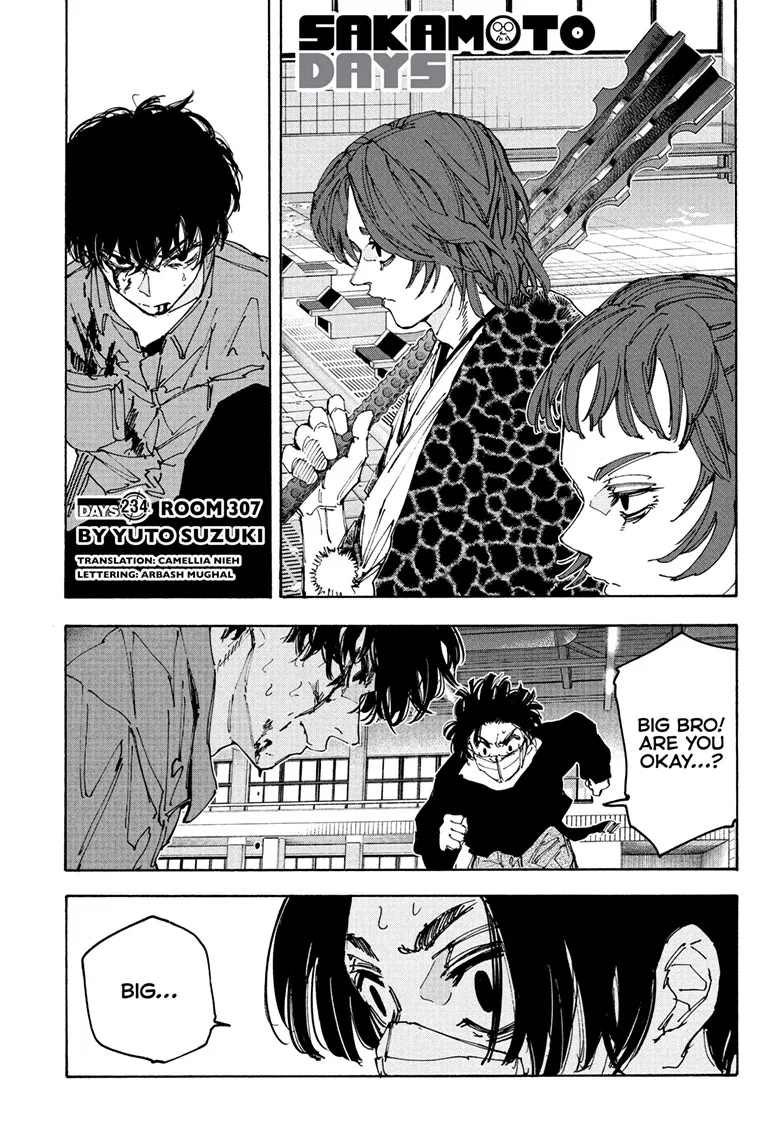 Sakamoto Days Chapter 234 – Page 1