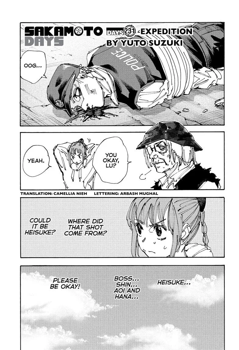 Sakamoto Days Chapter 231 – Page 1
