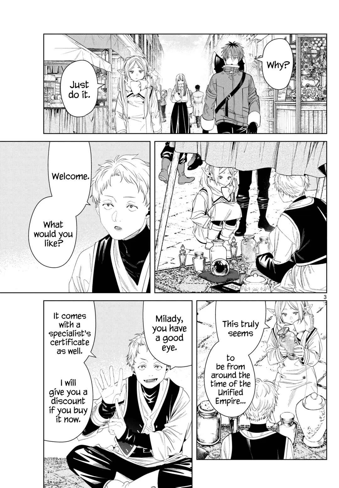 Anime – Frieren: Beyond Journey’s End Chapter 132 – Page 3