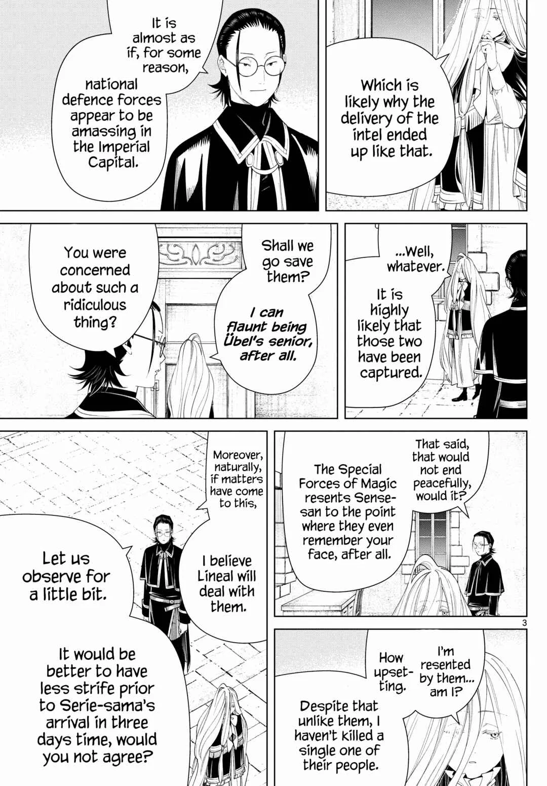 Anime – Frieren: Beyond Journey’s End Chapter 129 – Page 3
