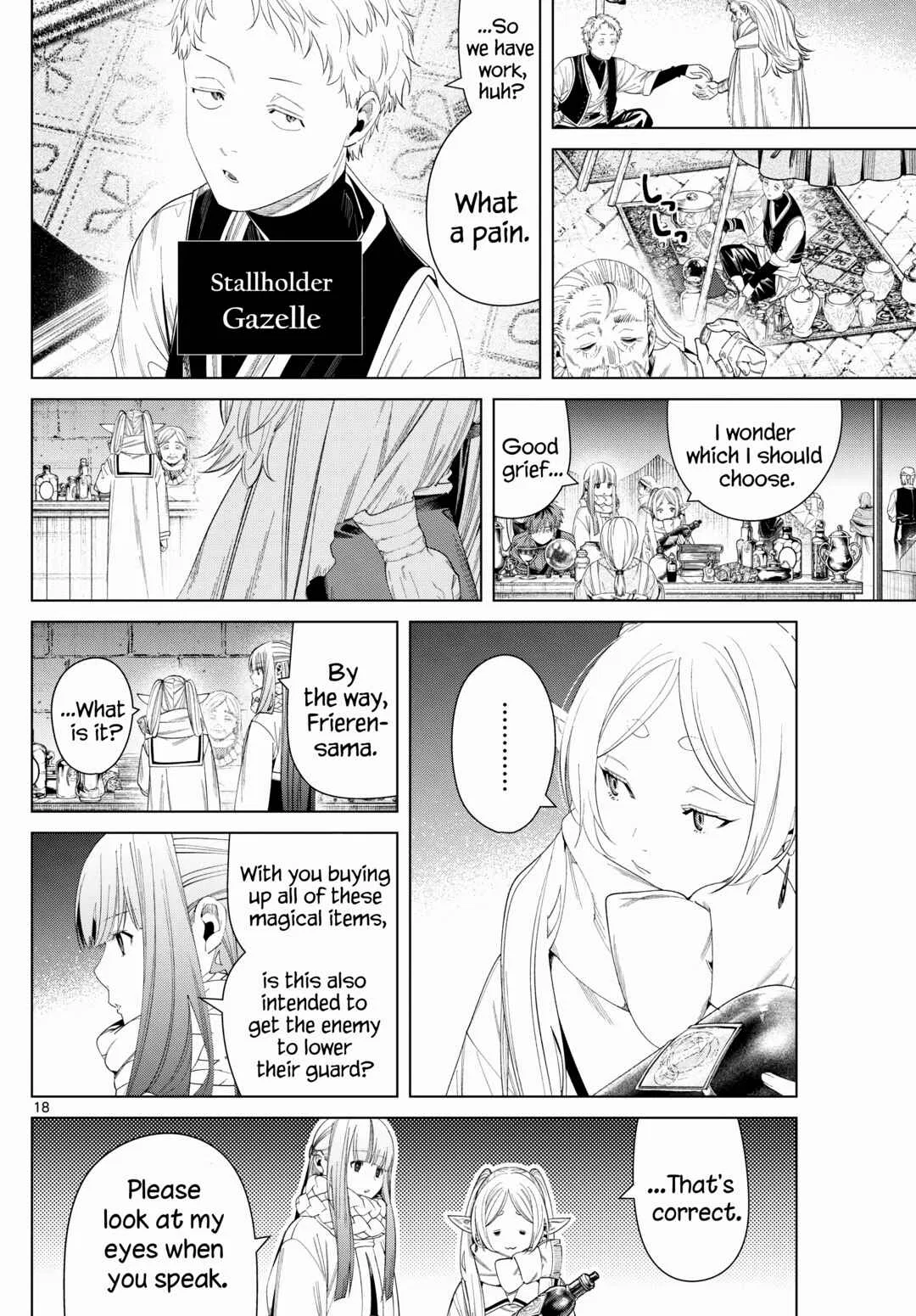 Anime – Frieren: Beyond Journey’s End Chapter 129 – Page 18