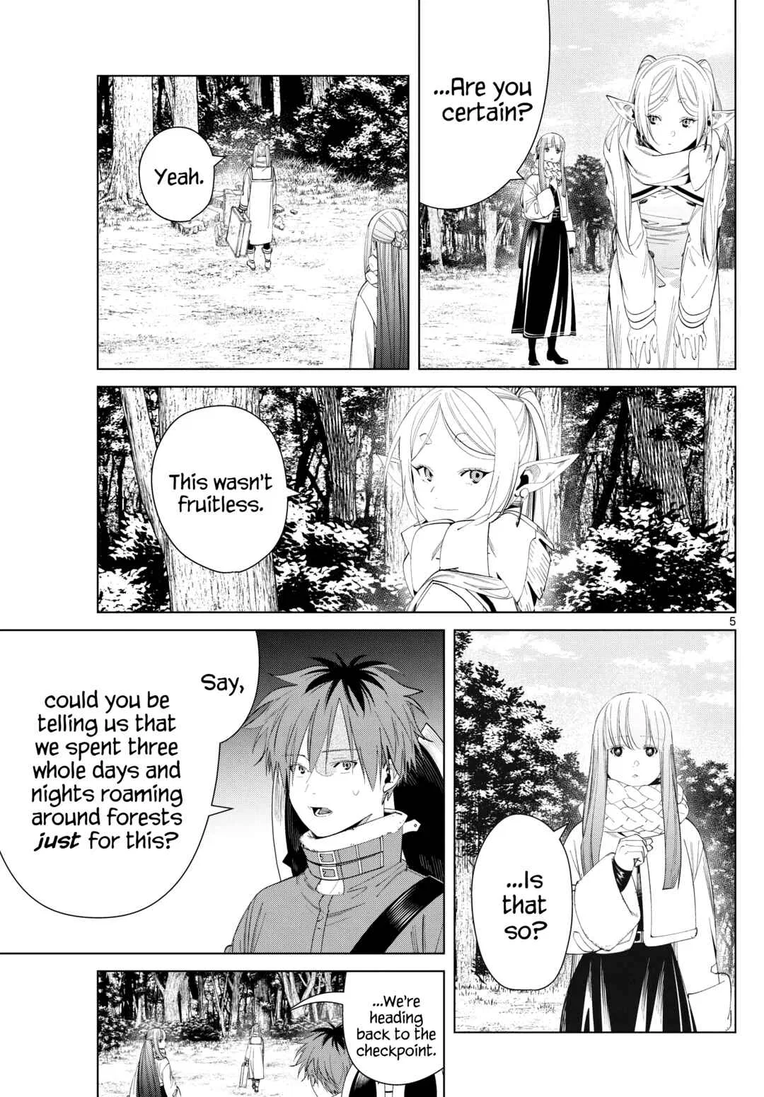 Anime – Frieren: Beyond Journey’s End Chapter 119 – Page 5