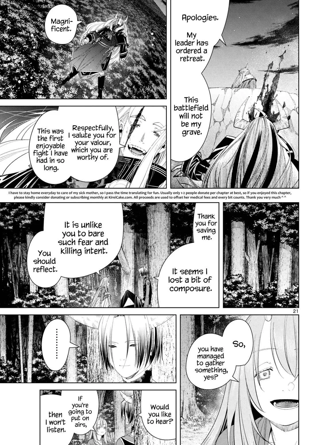 Anime – Frieren: Beyond Journey’s End Chapter 118 – Page 21