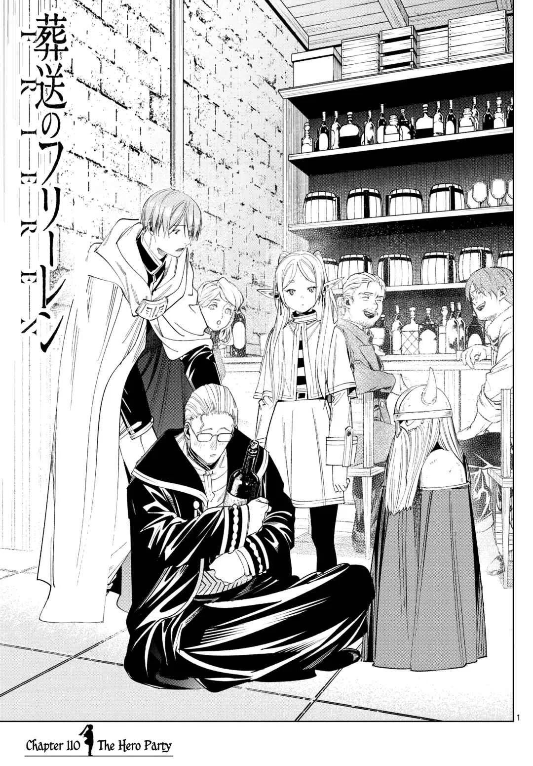 Anime – Frieren: Beyond Journey’s End Chapter 110 – Page 1