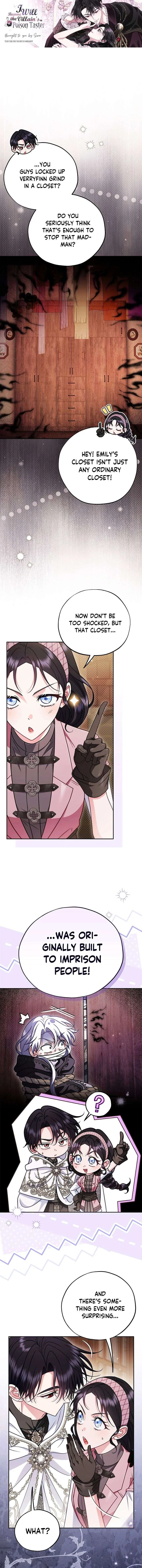 I Will Become the Villain’s Poison Taster Chapter 106 – Page 1