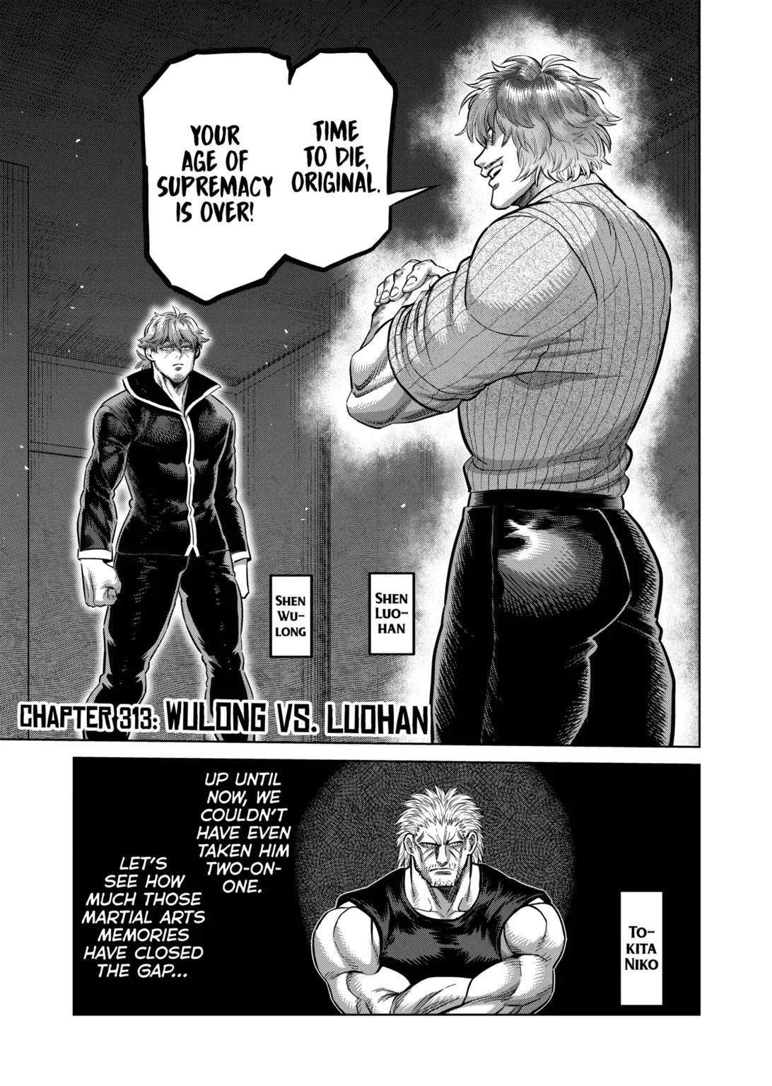 Kengan Omega Chapter 313 – Page 1