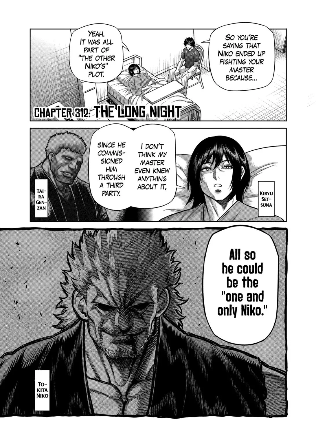 Kengan Omega Chapter 312 – Page 1