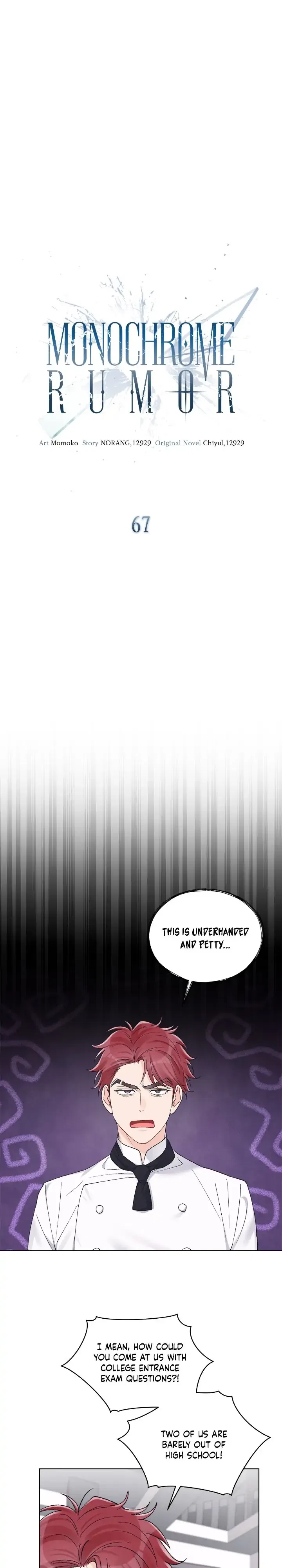 Monochrome Rumor Chapter 67 – Page 3