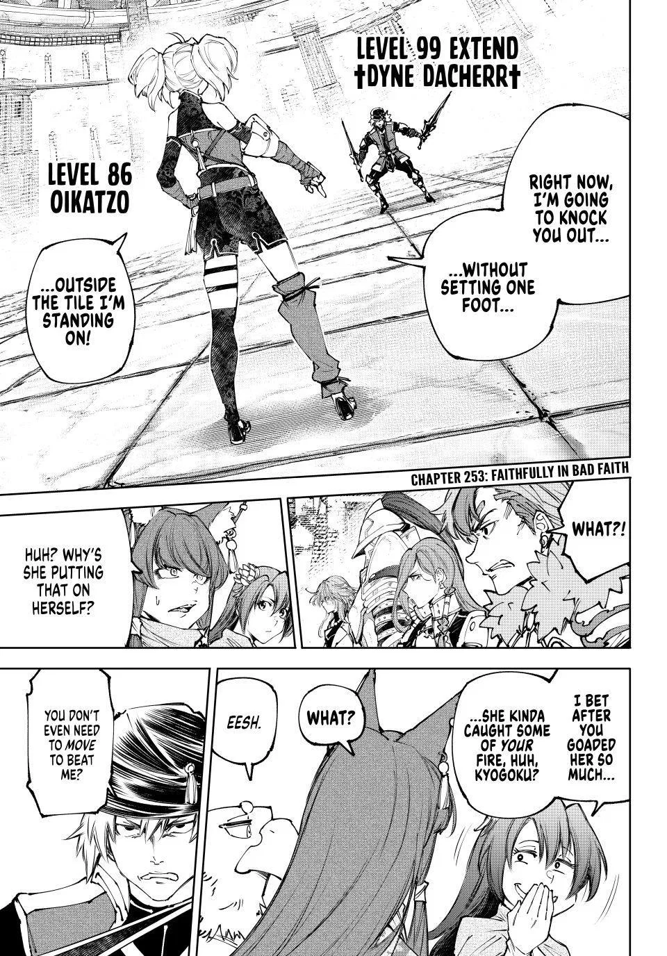 Shangri-La Frontier ~Kusoge Hunter, Kami-gee ni Idoman to su~ Chapter 253 – Page 1