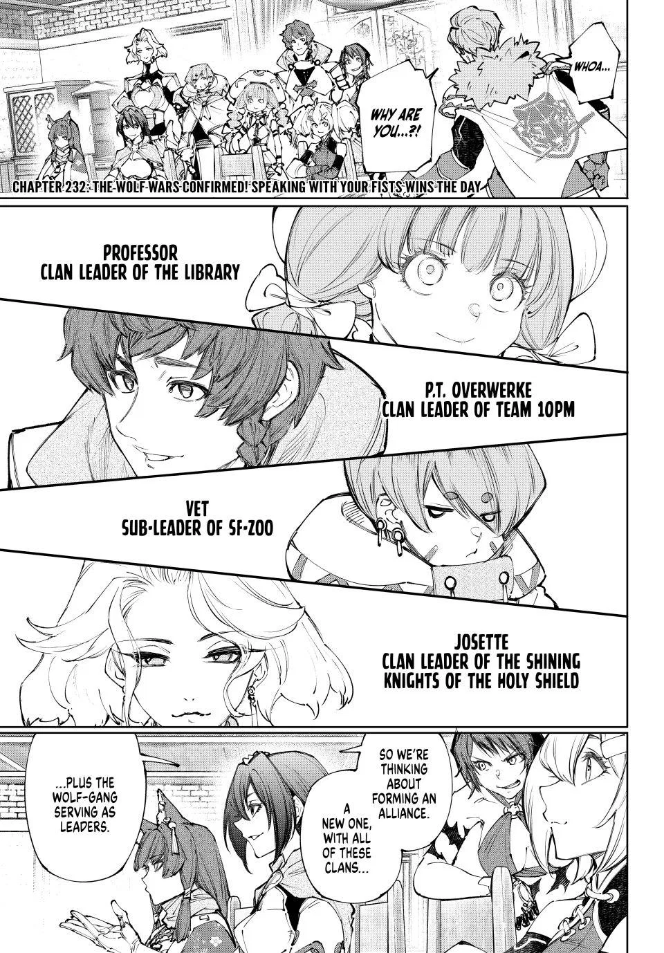 Shangri-La Frontier ~Kusoge Hunter, Kami-gee ni Idoman to su~ Chapter 232 – Page 1