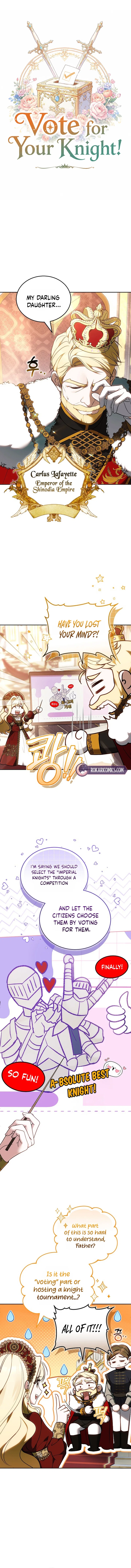Vote for Your Knight! Chapter 1 – Page 4
