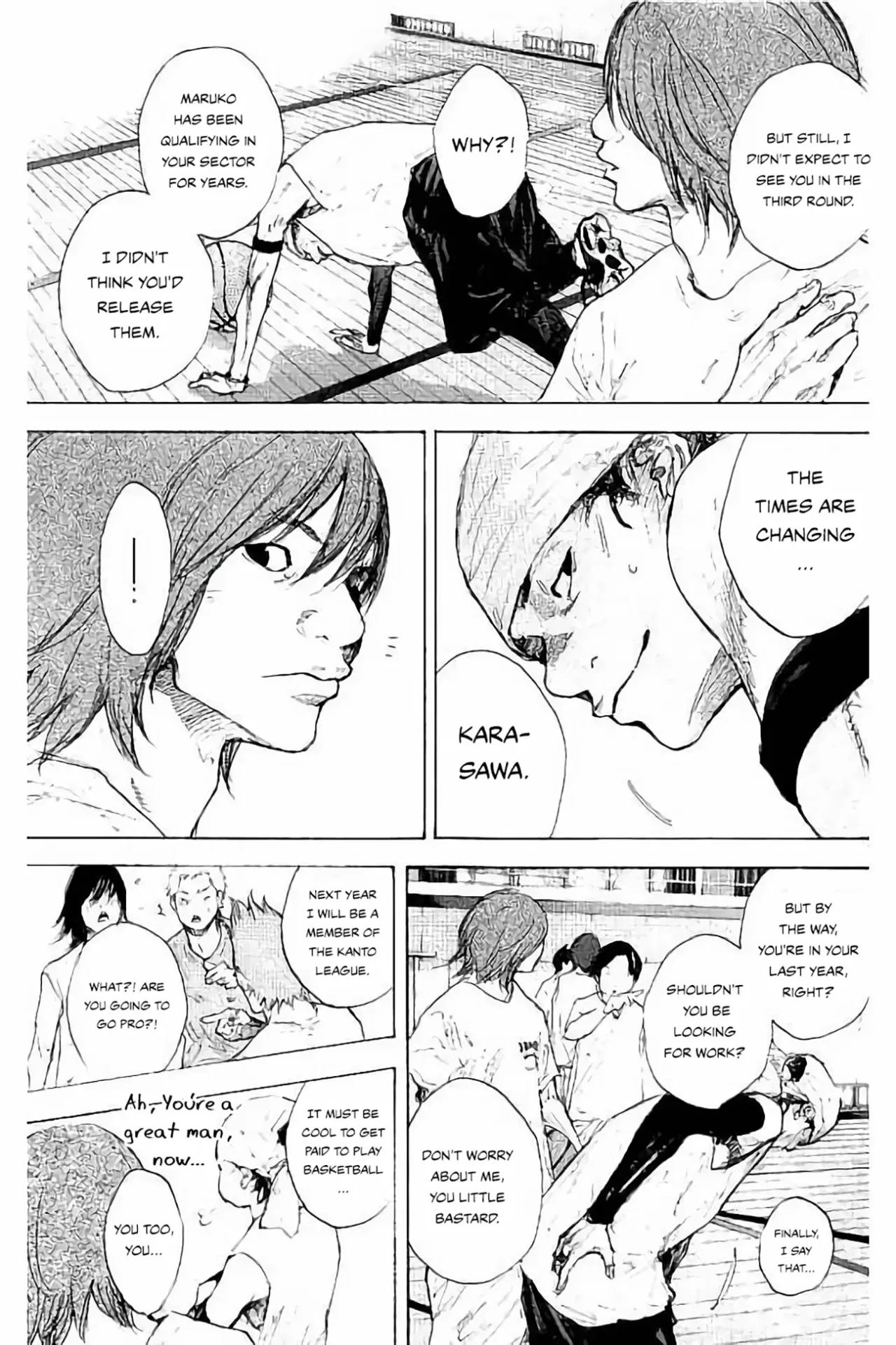 Ahiru no Sora Chapter 272 – Page 10